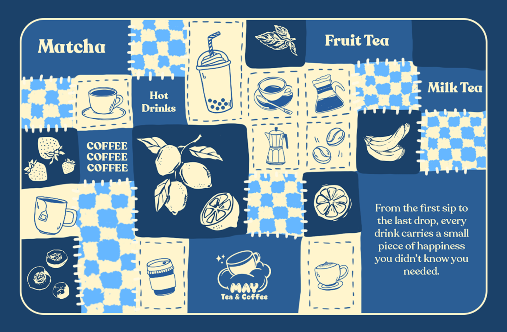 May Tea & Coffee gift card front