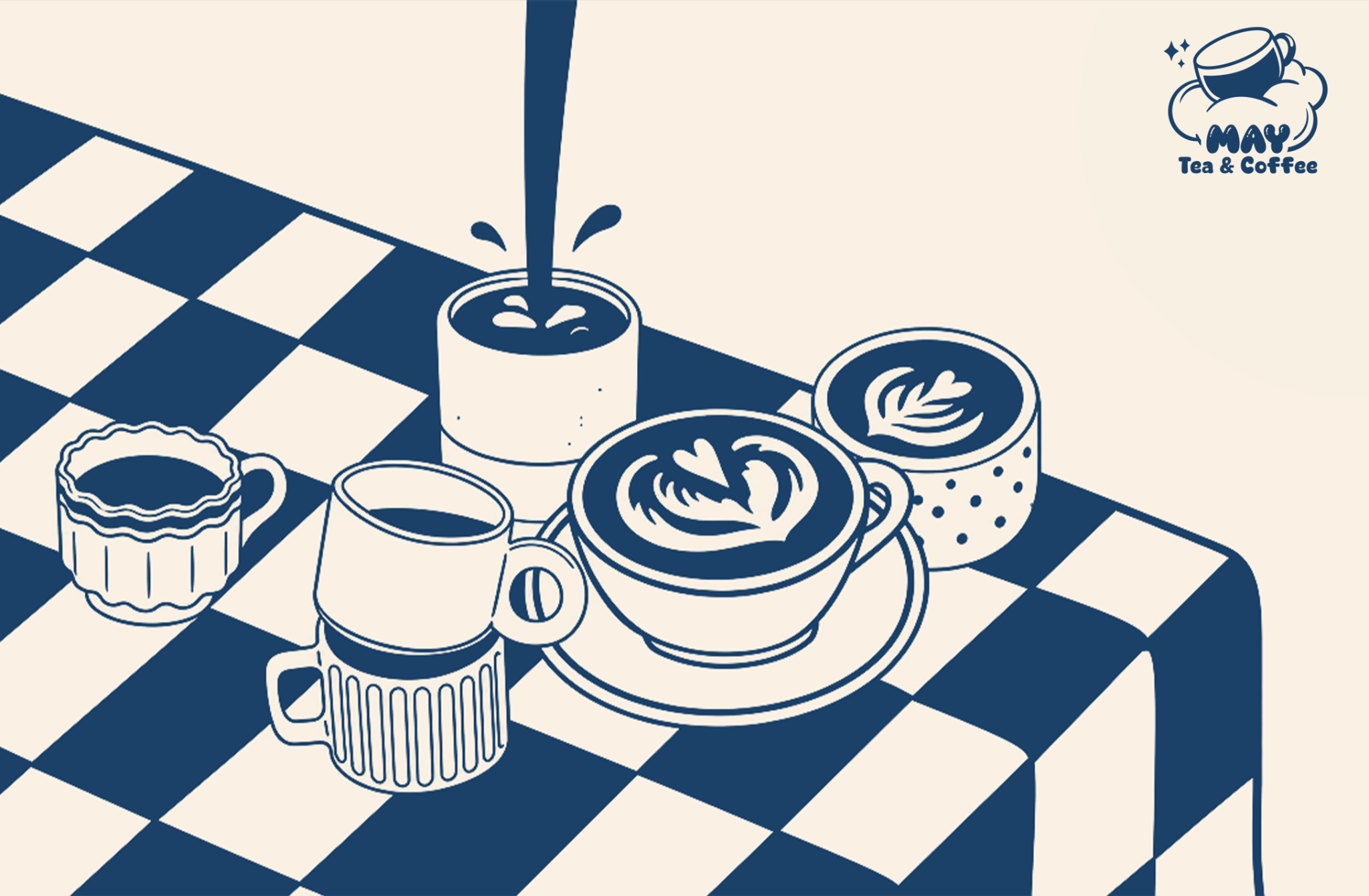 May Tea & Coffee loyalty card
